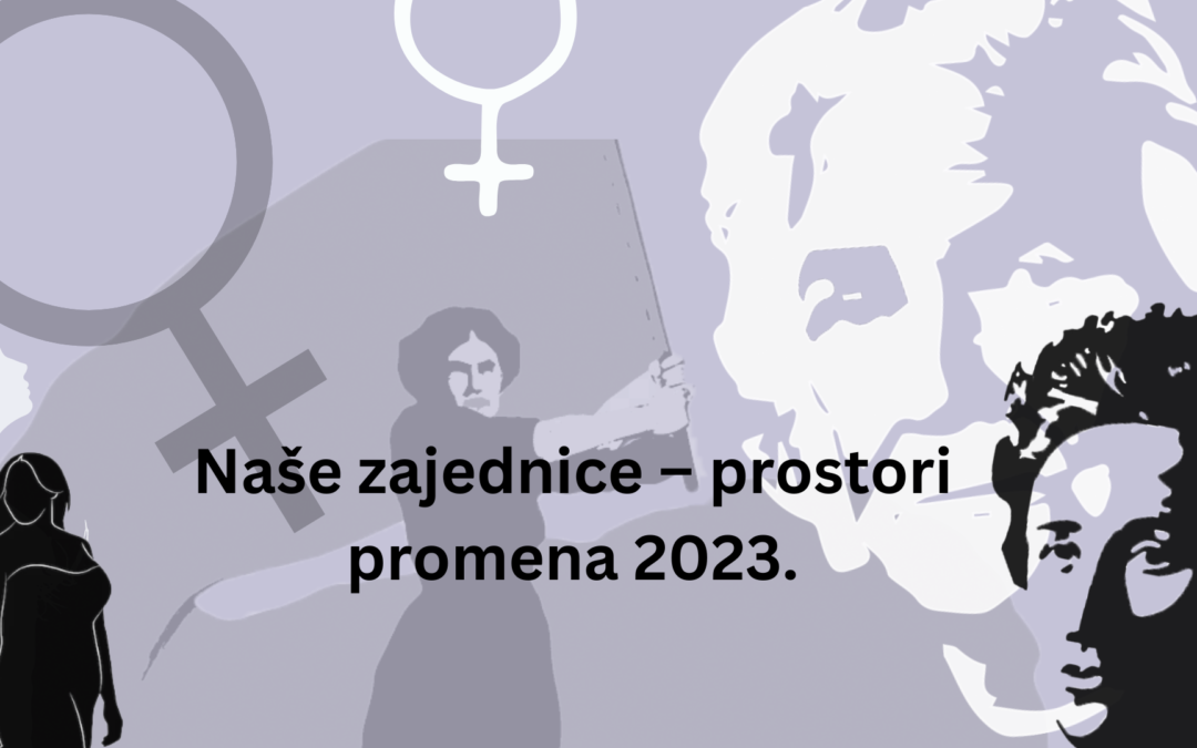 „Naše zajednice – prostori promena 2023. / razgovori o feminističkom pokretu“