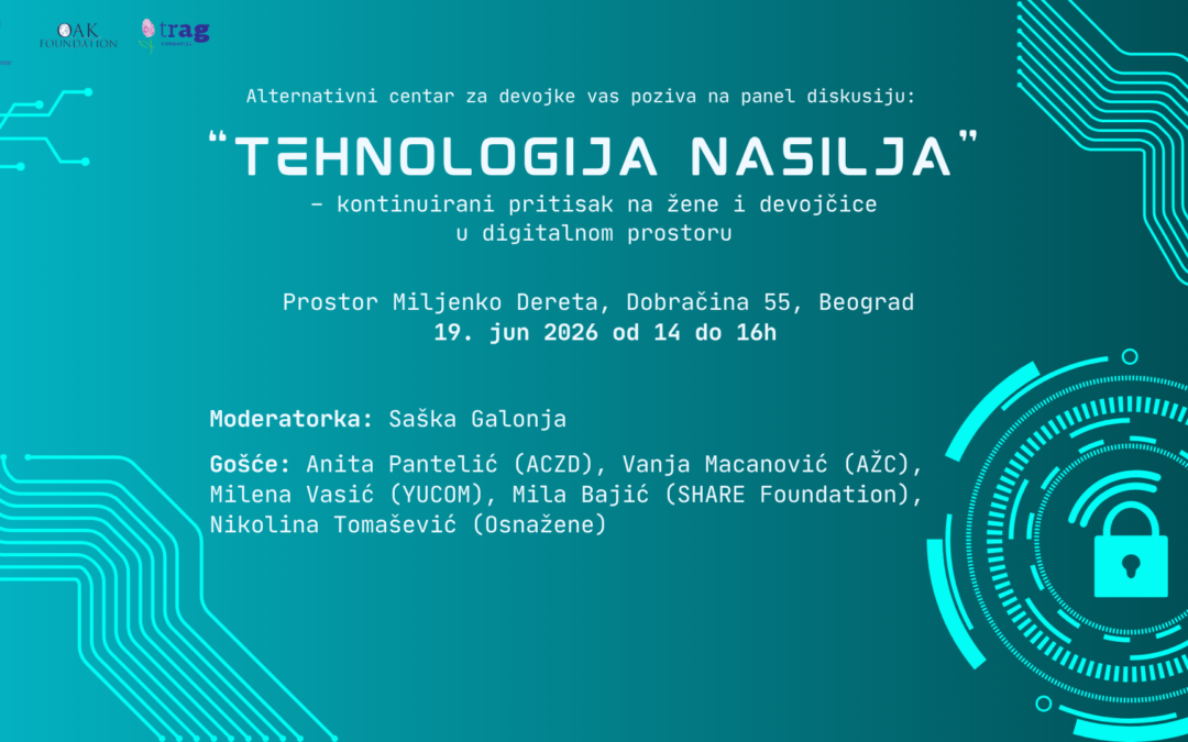 Panel diskusija „Tehnologija nasilja – kontinuirani pritisak na žene i devojčice u digitalnom prostoru“ je uspešno održana