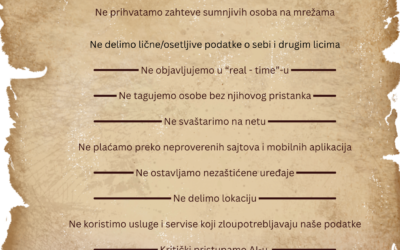 Uspešno održan trening Think before you click